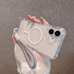 Funda magnética desmontable 3 en 1 con purpu...