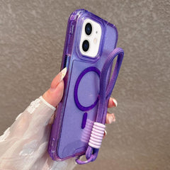 Funda magnética desmontable 3 en 1 con purpu...