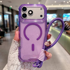 Funda magnética desmontable 3 en 1 con purpu...