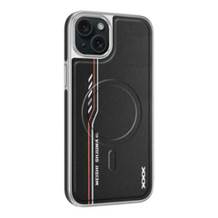 Funda magnética de piel vegana con estampado...