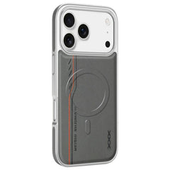 Funda magnética de piel vegana con estampado...