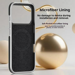 Funda magnética de piel vegana con estampado...