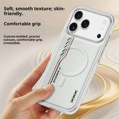 Funda magnética de piel vegana con estampado...