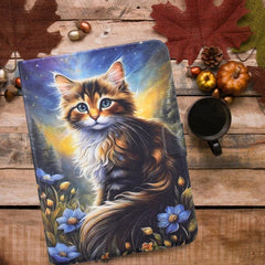 Funda para tablet inteligente de cuero vegan...