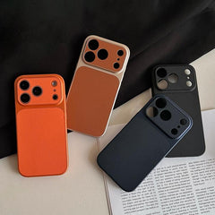 Funda para teléfono con textura de cuero, ve...