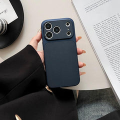 Funda para teléfono con textura de cuero, ve...