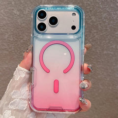 Funda magnética transparente con degradado d...