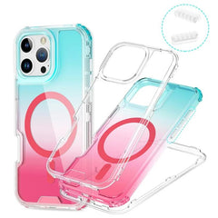 Funda magnética transparente con degradado d...