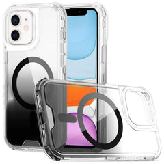 Funda magnética transparente con degradado d...