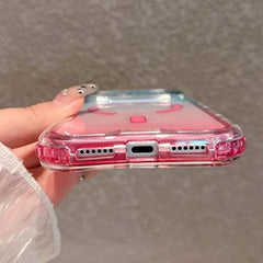 Funda magnética transparente con degradado d...