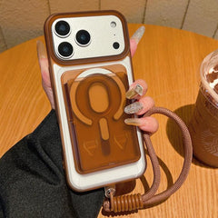 Funda magnética para teléfono con ranura par...
