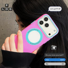 Funda magnética mate de doble tono para telé...