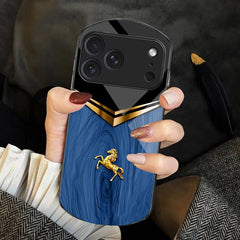 Funda para teléfono de TPU + PC + cristal te...