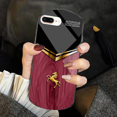 Funda para teléfono de TPU + PC + cristal te...