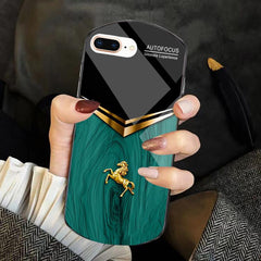 Funda para teléfono de TPU + PC + cristal te...