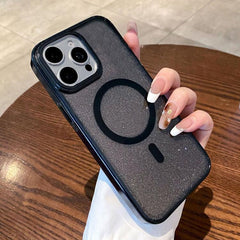 Funda para teléfono magnética transparente c...