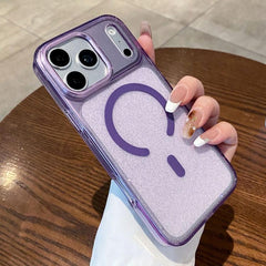 Funda para teléfono magnética transparente c...