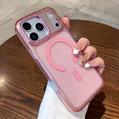 Funda para teléfono magnética transparente c...