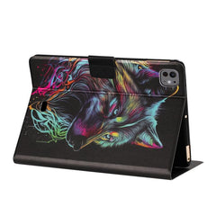 Funda inteligente para tablet de cuero vegan...