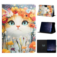 Funda inteligente para tablet de cuero vegan...