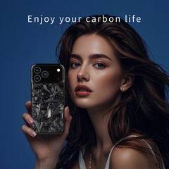 Funda magnética para teléfono de fibra de ca...
