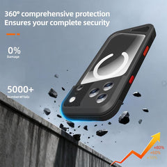 Funda magnética impermeable para teléfono mó...