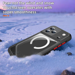 Funda magnética impermeable para teléfono mó...