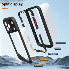Funda magnética impermeable para teléfono mó...