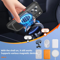 Funda magnética impermeable para teléfono mó...