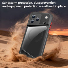 Funda magnética impermeable para teléfono mó...