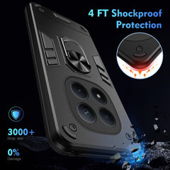 Funda para teléfono con soporte de anillo me...