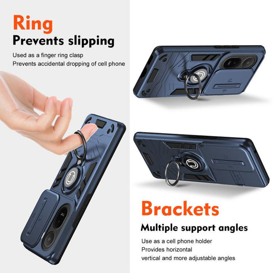 Funda para teléfono Camshield con soporte de...