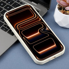 Funda de silicona líquida con estampado flor...