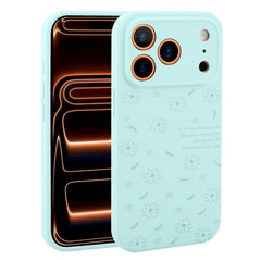 Funda de silicona líquida con estampado flor...