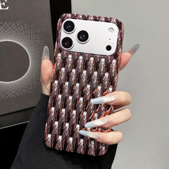 Funda para teléfono de TPU con textura retor...
