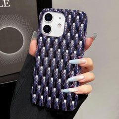 Funda para teléfono de TPU con textura retor...