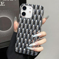 Funda para teléfono de TPU con textura retor...