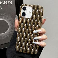 Funda para teléfono de TPU con textura retor...
