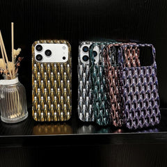 Funda para teléfono de TPU con textura retor...