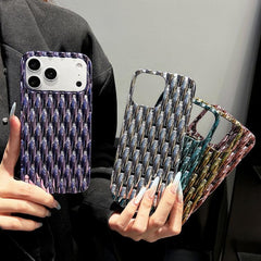 Funda para teléfono de TPU con textura retor...
