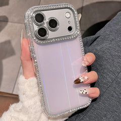 Funda para teléfono de TPU IMD PC con purpur...