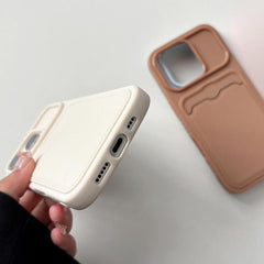Funda para teléfono de TPU con ranura para t...