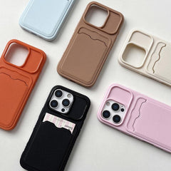 Funda para teléfono de TPU con ranura para t...