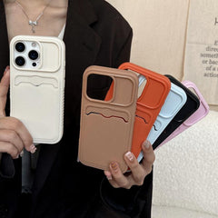 Funda para teléfono de TPU con ranura para t...