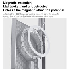 Funda magnética de TPU para teléfono con rev...