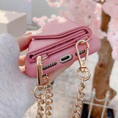 Cartera bandolera con espejo y funda trasera...