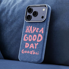 Hermosa funda magnética para teléfono con te...