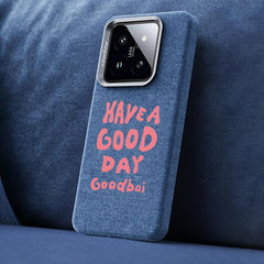 Hermosa funda magnética para teléfono con te...