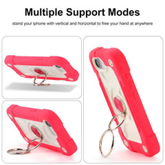Funda para teléfono híbrida de silicona y po...