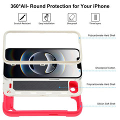 Funda para teléfono híbrida de silicona y po...